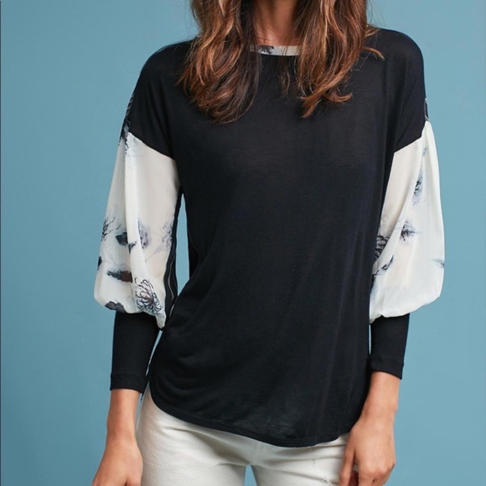 LAST CHANCE Anthro TINY Raye Long Sleeve Top